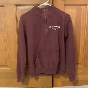 Crew neck College pullover Sweatshirt